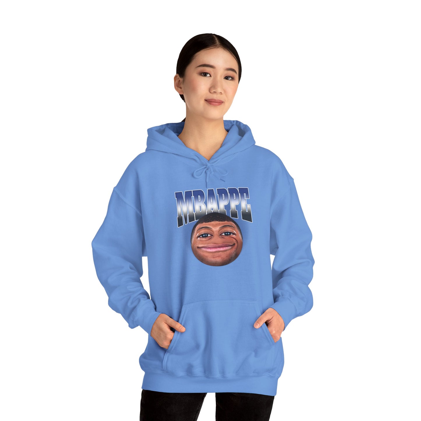 Mbappe emoji Unisex Heavy Blend™ Hooded Sweatshirt