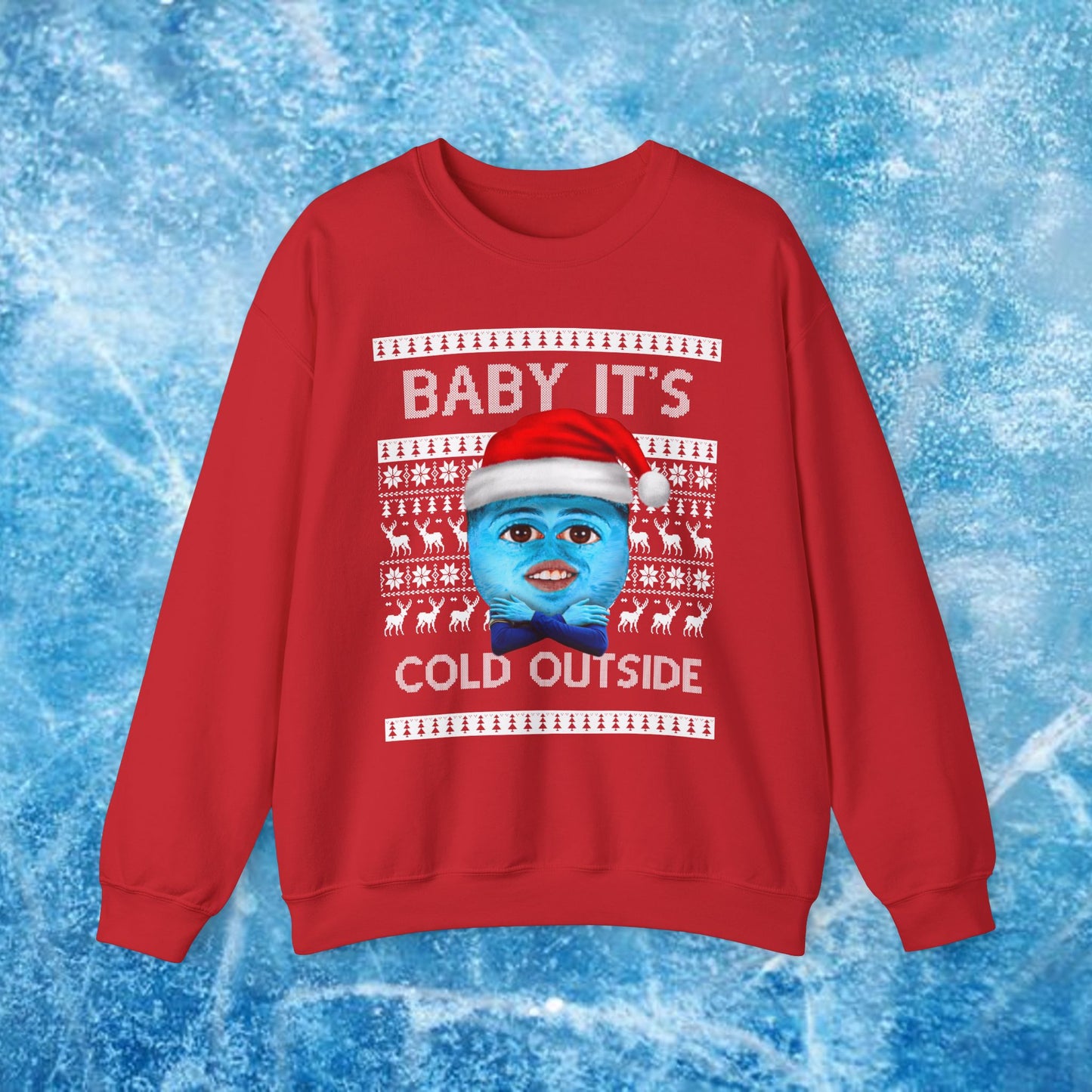 Cold Palmer Heavy Christmas Jumper