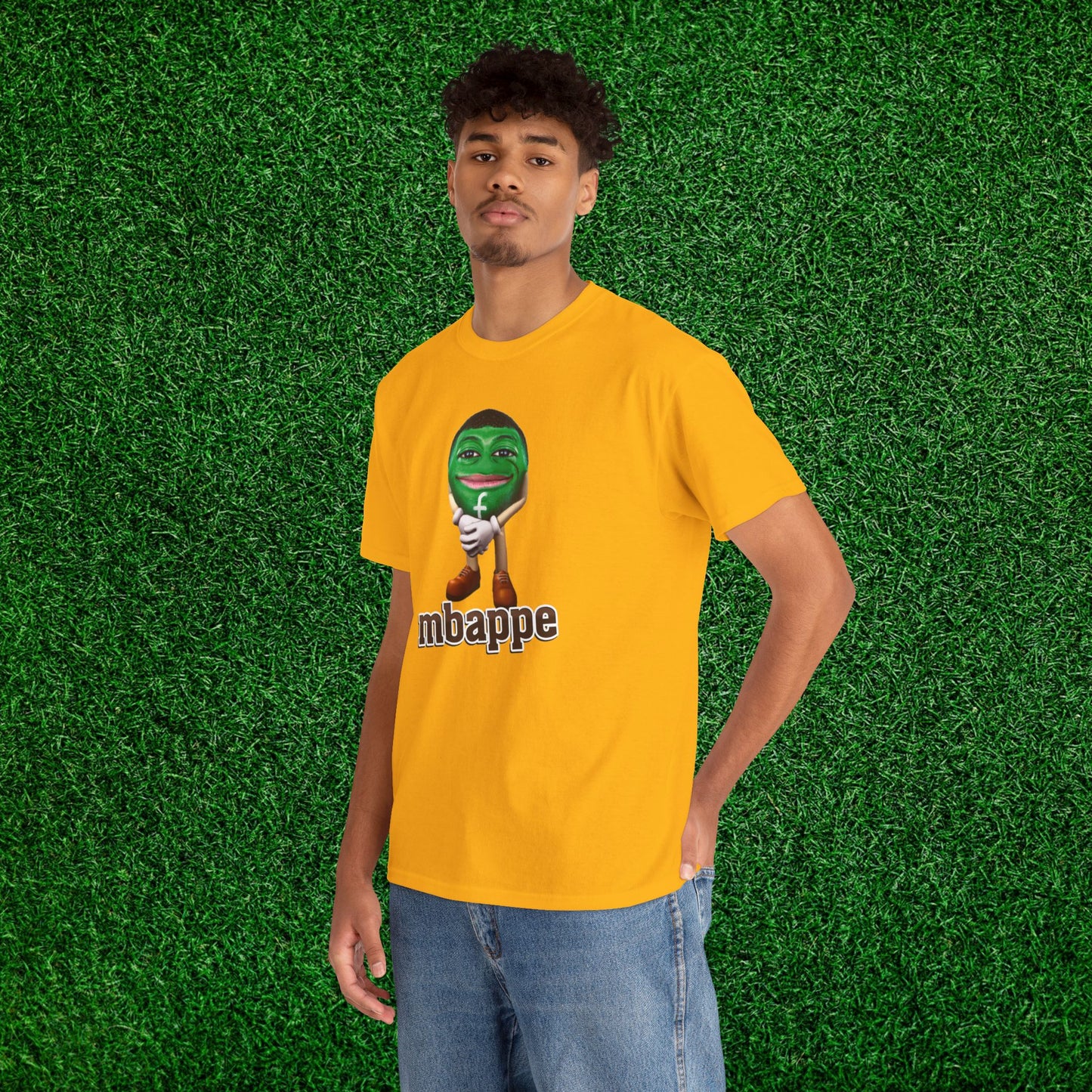 Green Mbappe Heavy Cotton Shirt