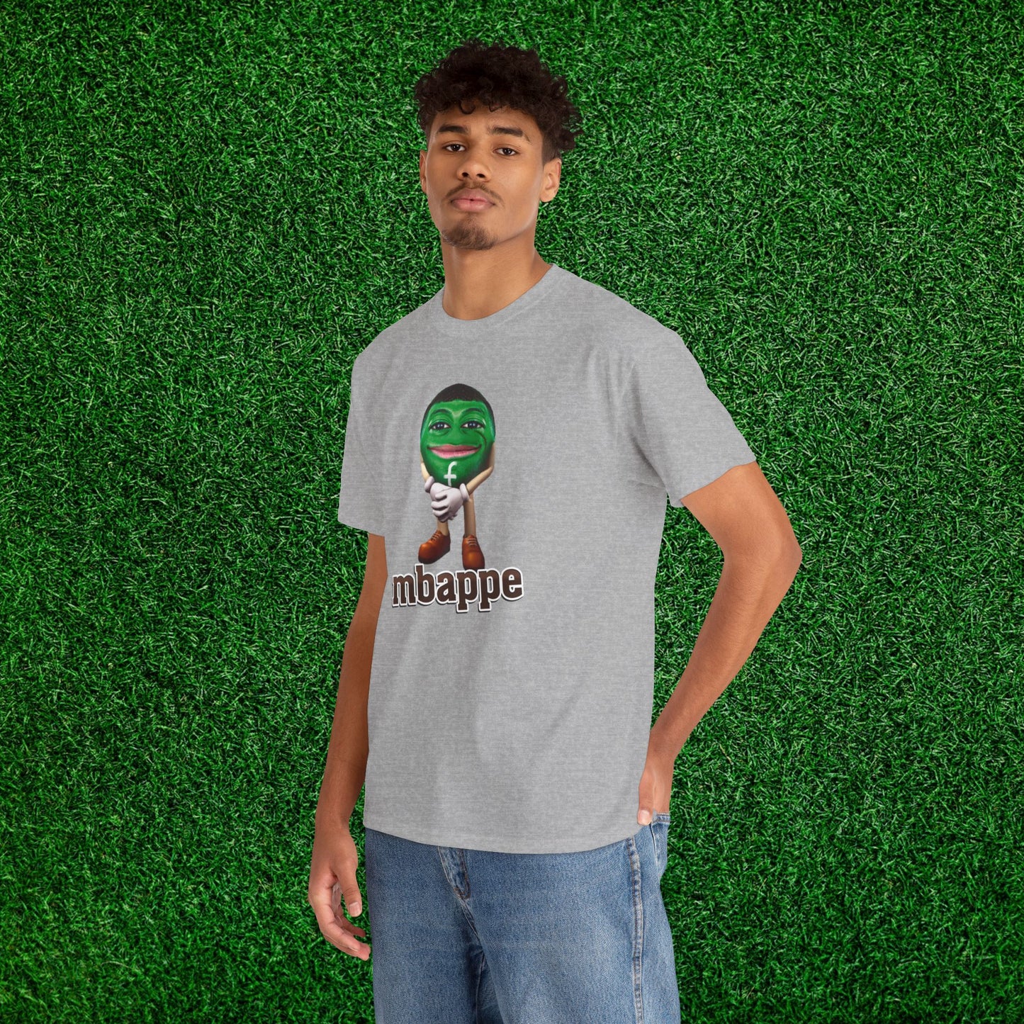 Green Mbappe Heavy Cotton Shirt