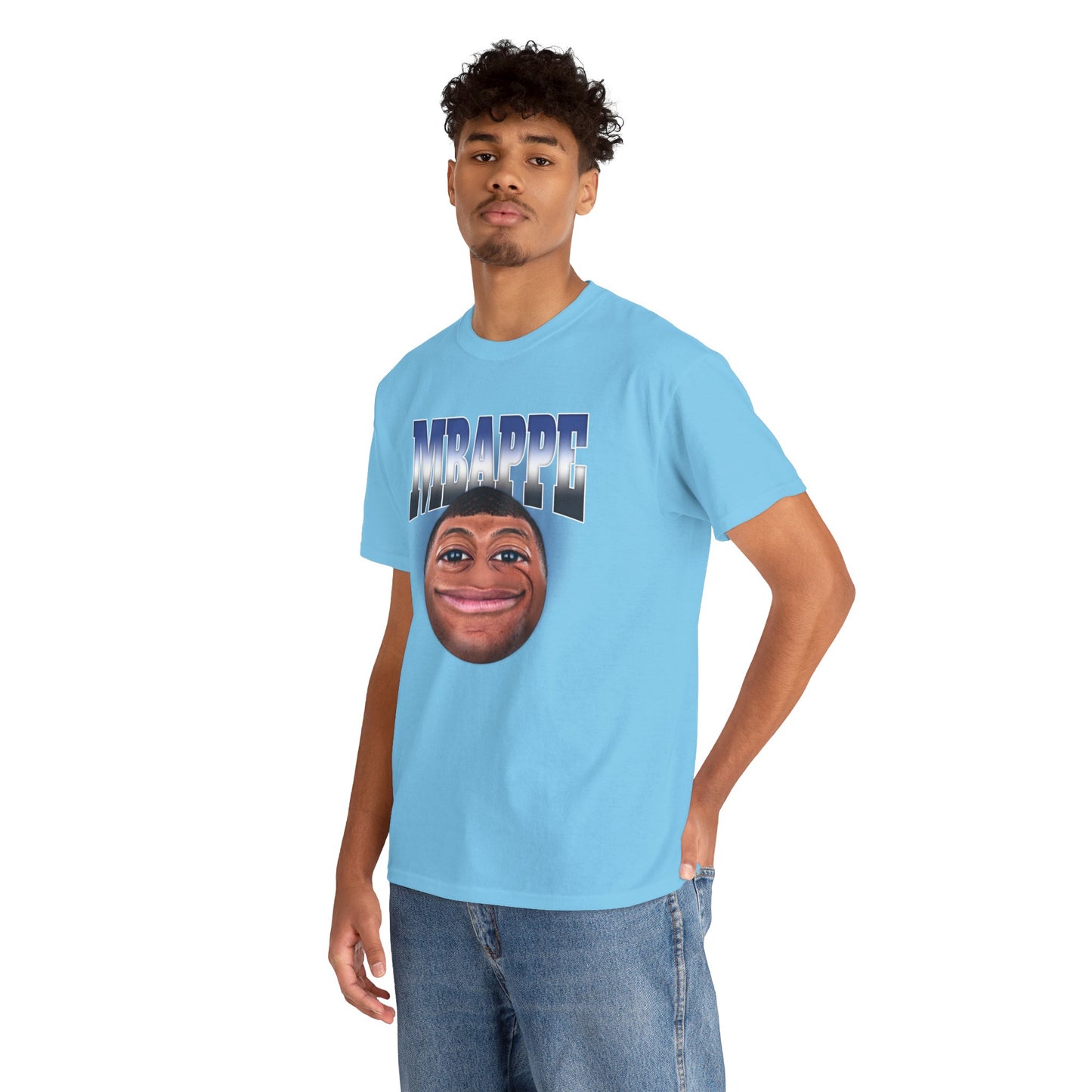 Mbappe emoji Unisex Heavy Cotton Tee