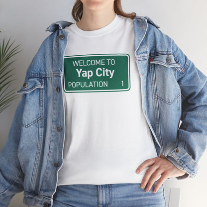 Yap City Unisex Heavy Cotton Tee