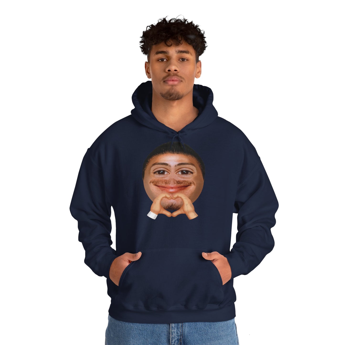 Nunez emoji Unisex Heavy Blend™ Hooded Sweatshirt