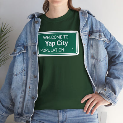 Yap City Unisex Heavy Cotton Tee