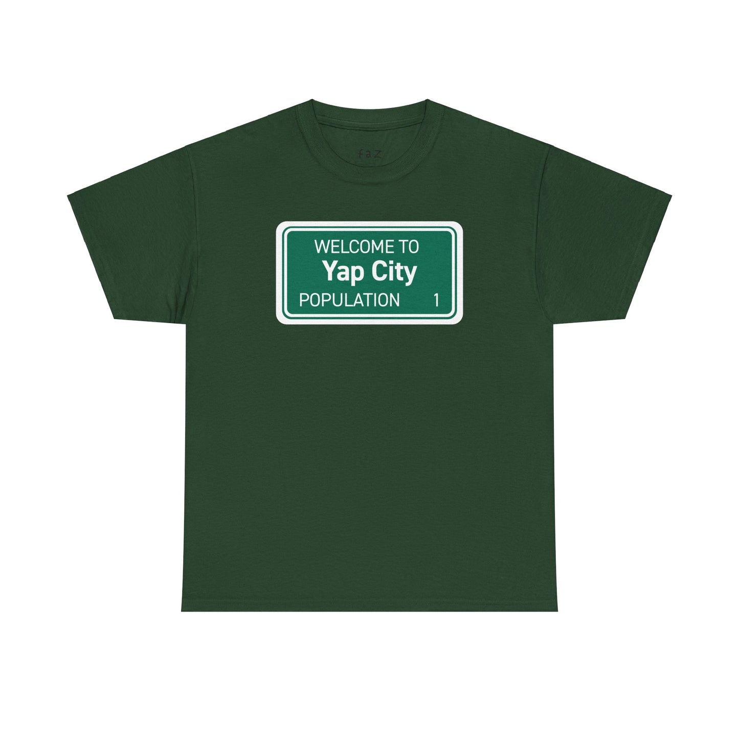 Yap City Unisex Heavy Cotton Tee